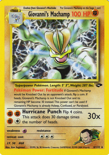 006/132 - Giovanni's Machamp