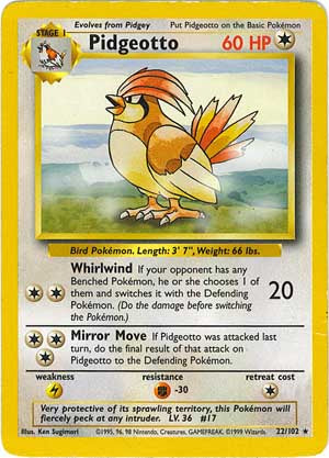 022/102 - Pidgeotto