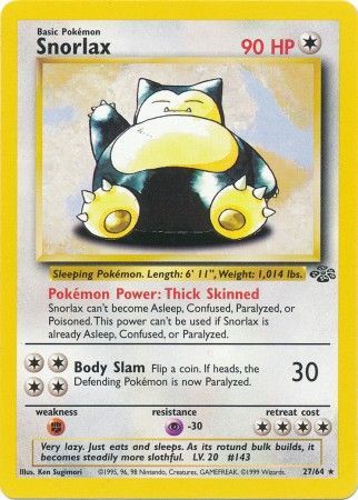 27/64 - Snorlax