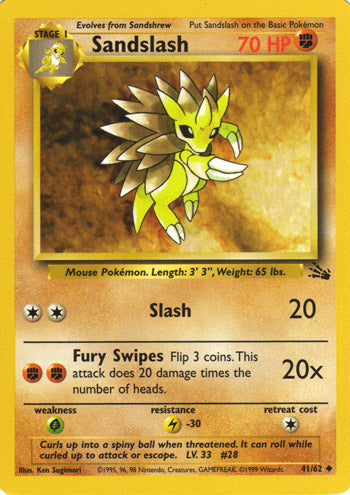 41/62 - Sandslash