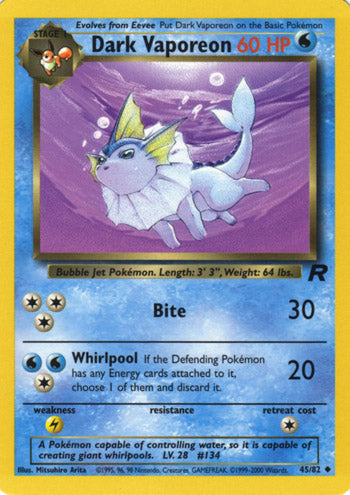 45/82 - Dark Vaporeon