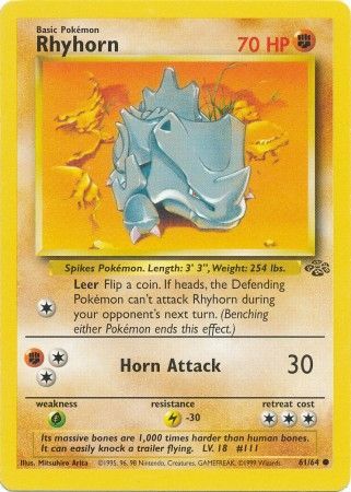 61/64 - Rhyhorn