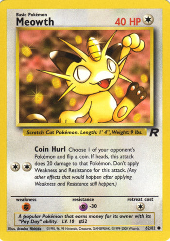 62/82 - Meowth