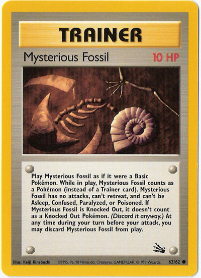 62/62 - Mysterious Fossil