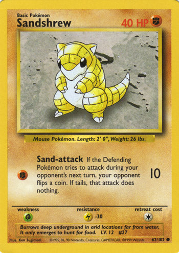 062/102 - Sandshrew