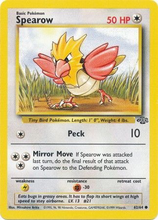 62/64 - Spearow