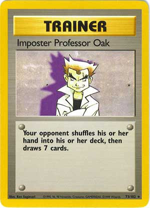 073/102 - Imposter Professor Oak