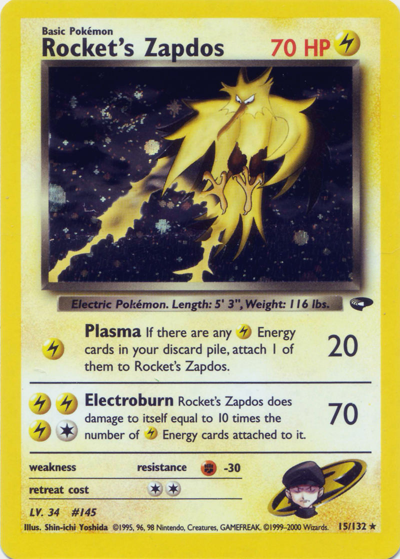015/132 - Rocket's Zapdos