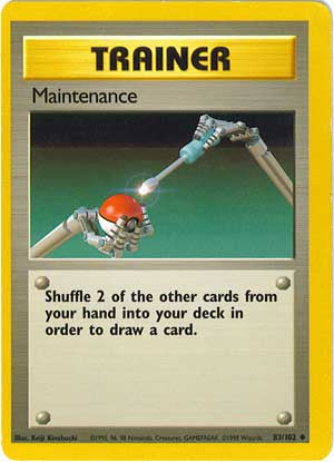 083/102 - Maintenance