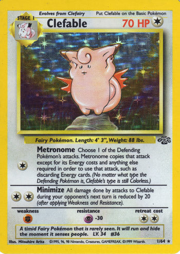 01/64 - Clefable