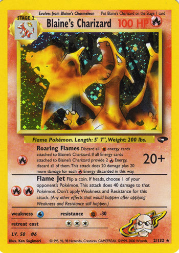 002/132 - Blaine's Charizard
