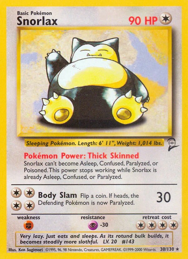 030/130 - Snorlax