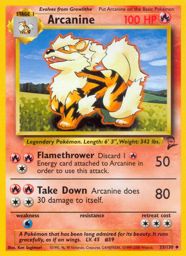 033/130 - Arcanine