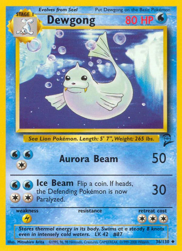 036/130 - Dewgong