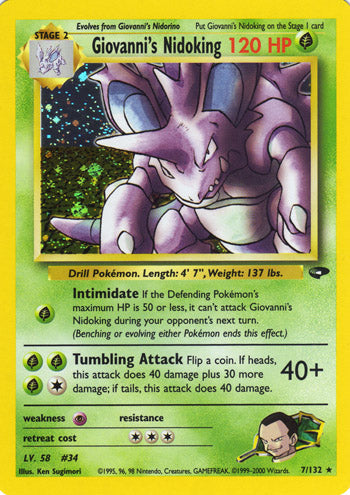 007/132 - Giovanni's Nidoking