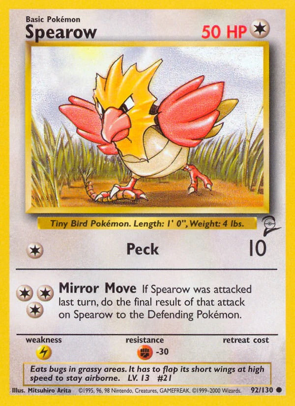 092/130 - Spearow