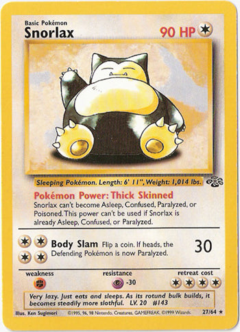11/64 - Snorlax