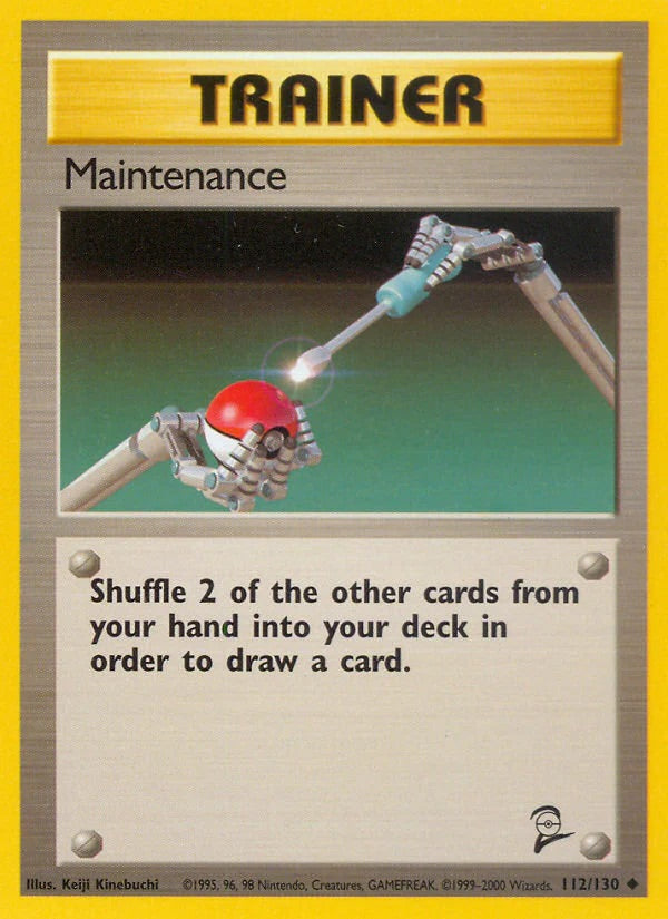112/130 - Maintenance