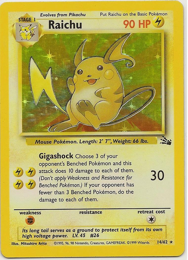 14/62 - Raichu