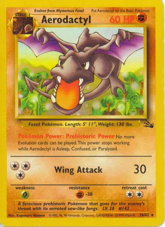 16/62 - Aerodactyl