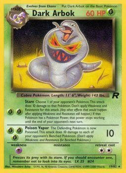 19/82 - Dark Arbok