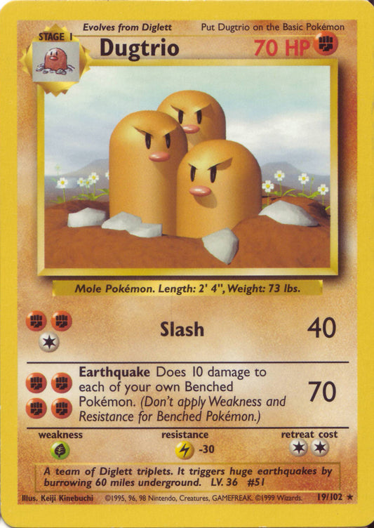 019/102 - Dugtrio