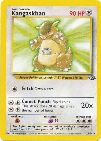 21/64 - Kangaskhan