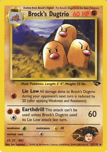 022/132 - Brock's Dugtrio