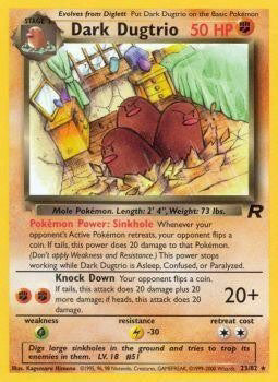 23/82 - Dark Dugtrio