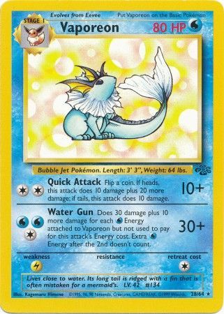28/64 - Vaporeon