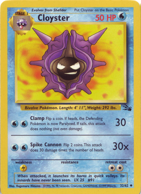 32/62 - Cloyster