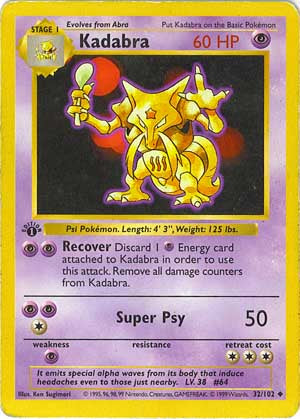 032/102 - Kadabra