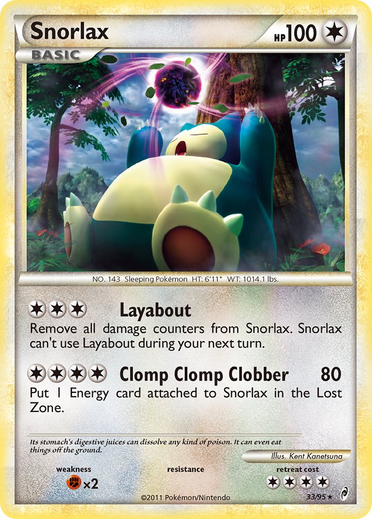 33/95 - Snorlax