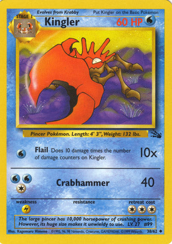 38/62 - Kingler