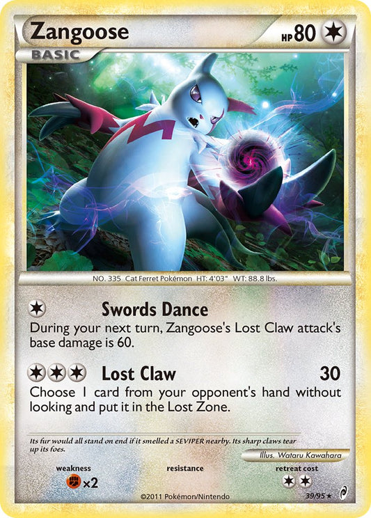 39/95 - Zangoose