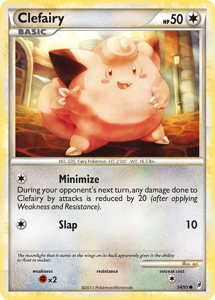 54/95 - Clefairy