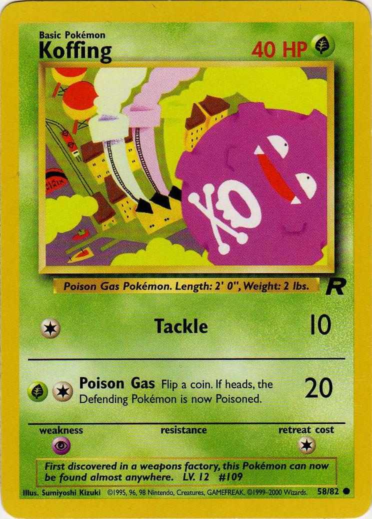 58/82 - Koffing
