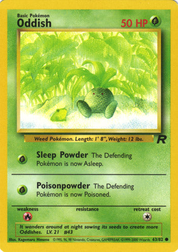 63/82 - Oddish