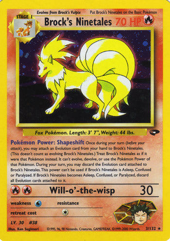 003/132 - Brock's Ninetales